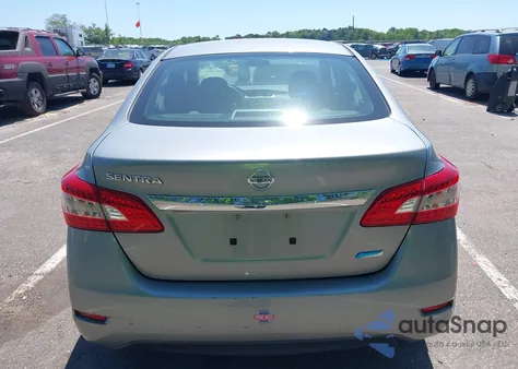 2013 Nissan Sentra S from USA, damaged, VIN 3N1AB7AP7DL756861